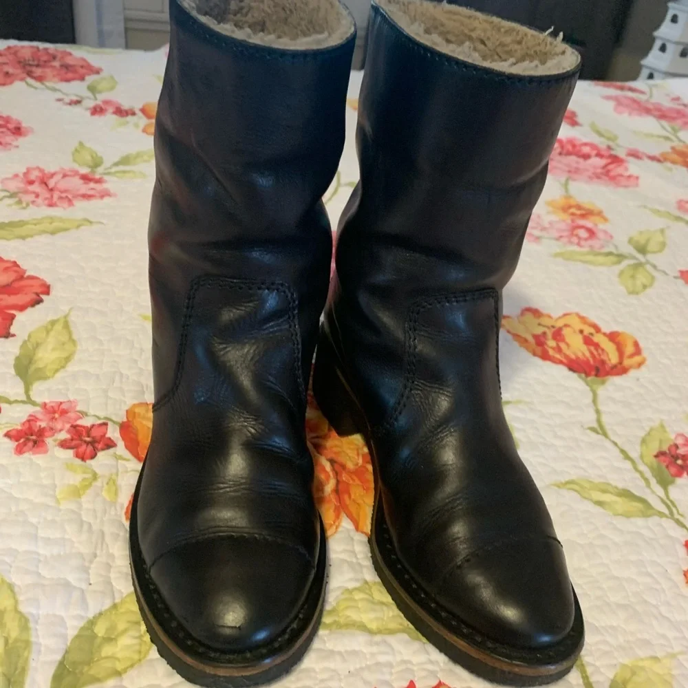 Chanel Leather Boots - Picture 7 of 14